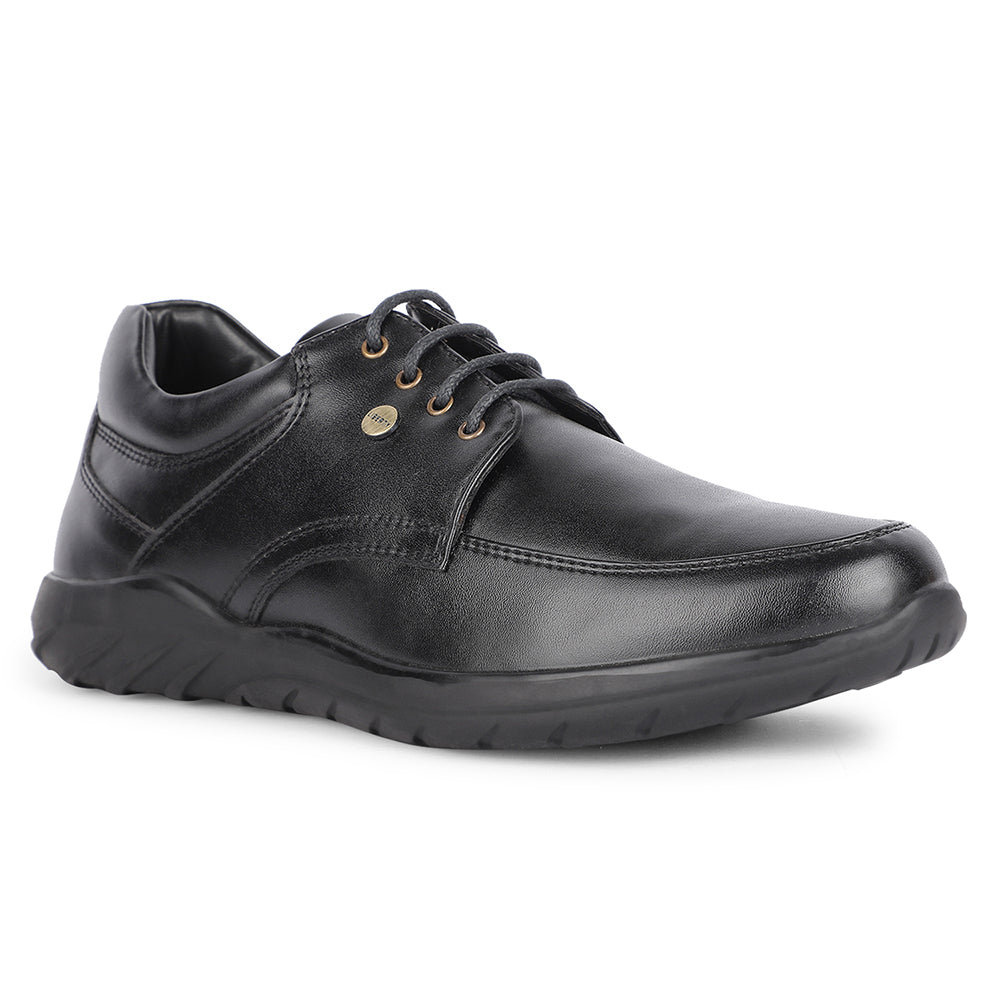 Buy Fortune Formal Black Lacing Shoes For Men BENTLICK-E By Liberty