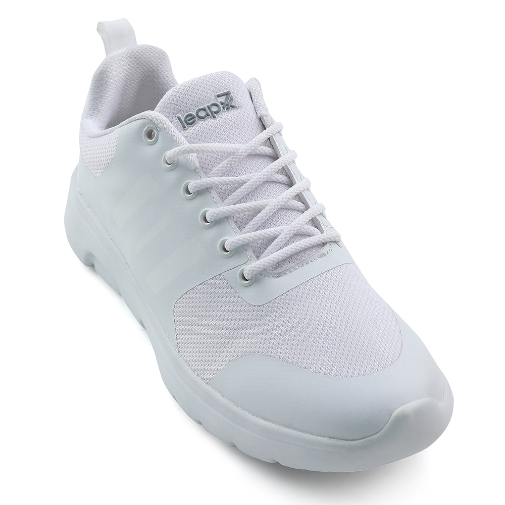 Buy Leap7x White Lacing Casual School Shoes For Men TRIVSKO-2E