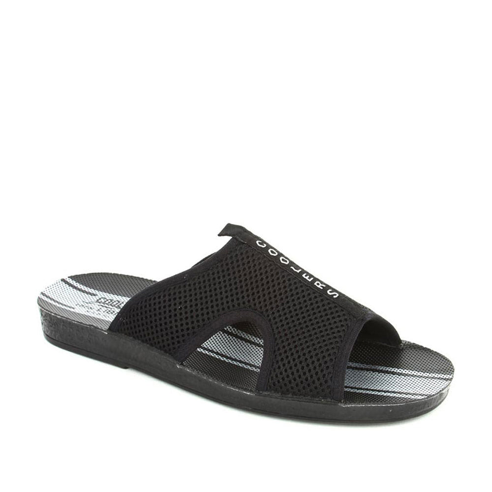 A-HA By Liberty PLATY Men Casual Black Slipper1