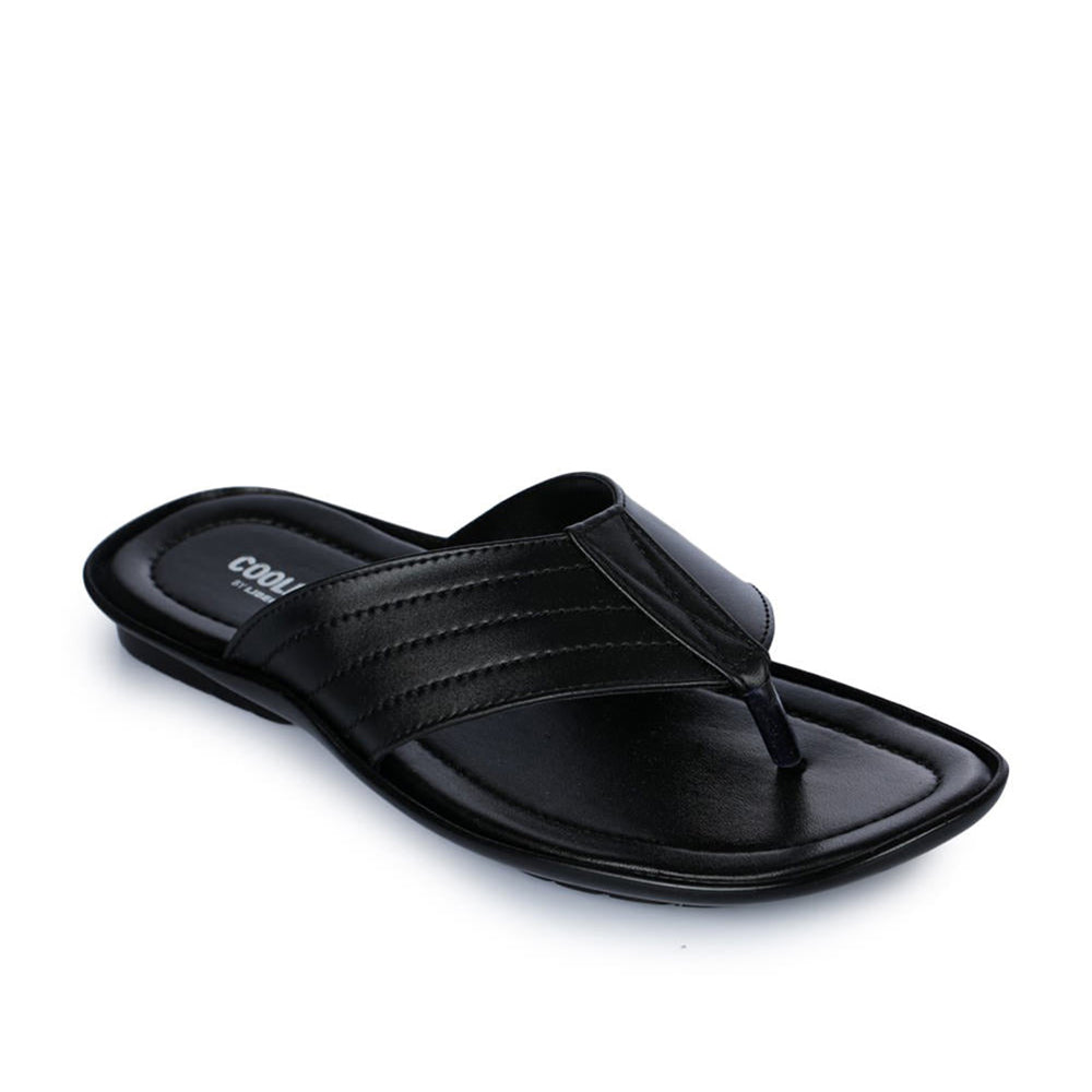 liberty coolers men's black slippers