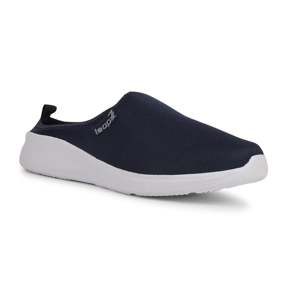 Buy Leap7x Casual Navy Blue Slip-on Mule For Men By Liberty