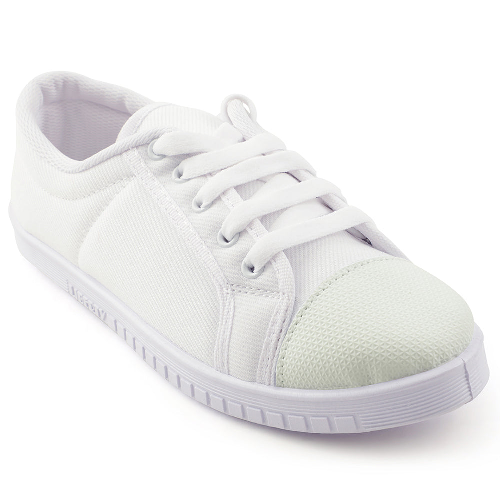 Buy Prefect White Lacing PT School Shoes For Kids TENIS By Liberty