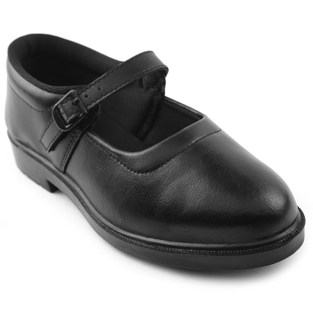 Buy Prefect Black Ballerina Dress Shoes For Kids SKOOLGRLPU By Liberty