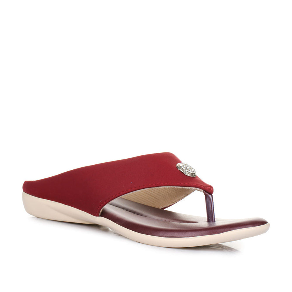 Senorita Casual Cherry Slippers For Women MK 08 By Liberty
