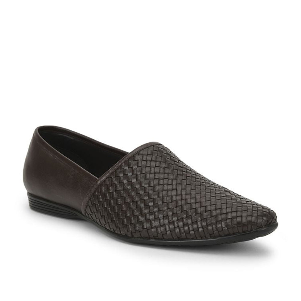 Buy Fortune Brown Formal Slip on Shoes For Men JPL 247 By Liberty Liberty Shoes
