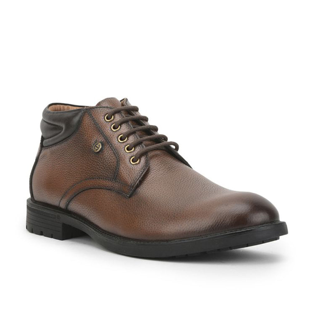 Healers Casual (Brown) Lacing Shoes For Men UVL-93 By Liberty