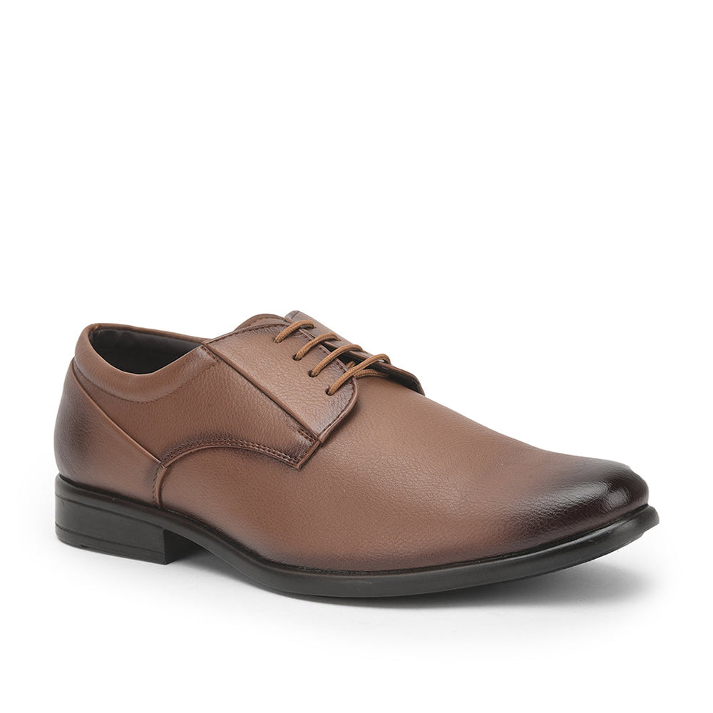 Buy Fortune (Tan) Formal Lace Up Derby Shoes For Men VCL-3 By Liberty