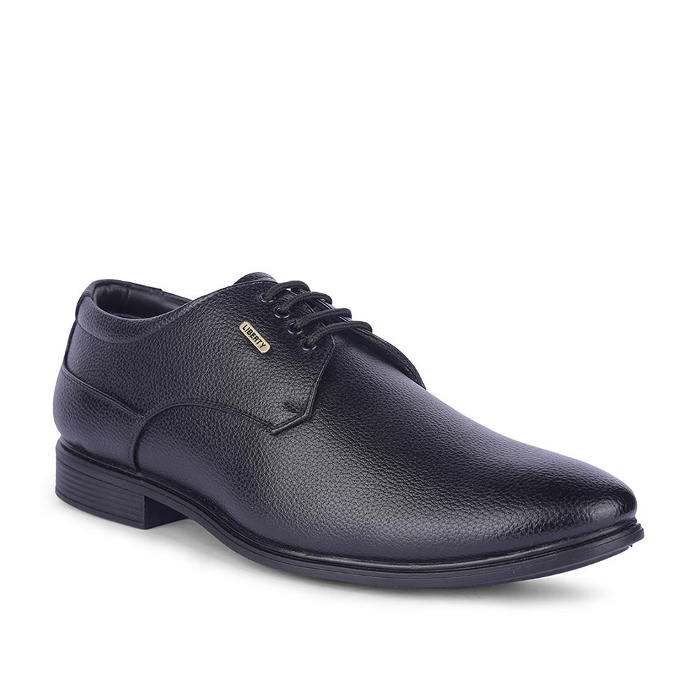 Buy Fortune By Liberty Mens HIL-5 Black Formal Lacing Shoes