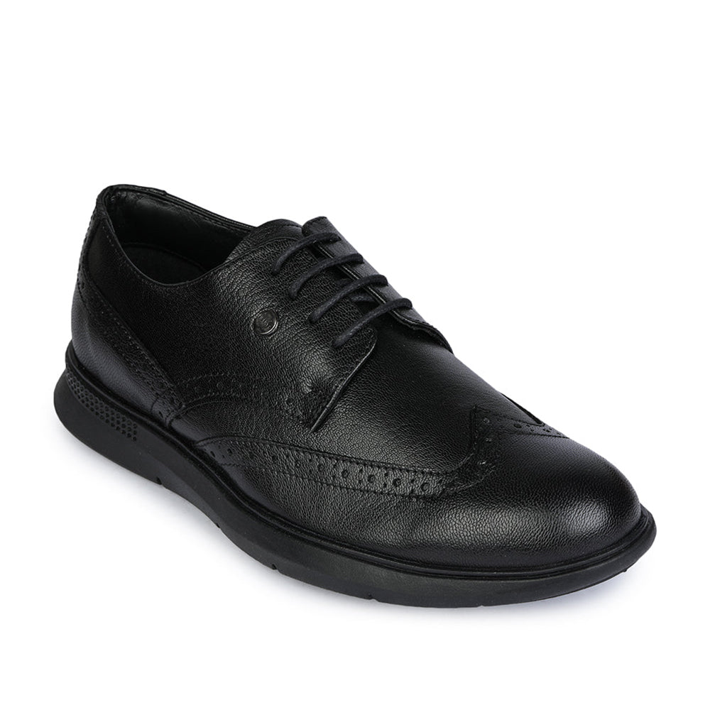Buy Fortune Black Formal Shoes For Men By Liberty Liberty Shoes