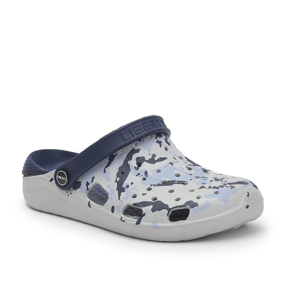 A HA By Liberty LPMXT 811 Men Navy Blue Clogs
