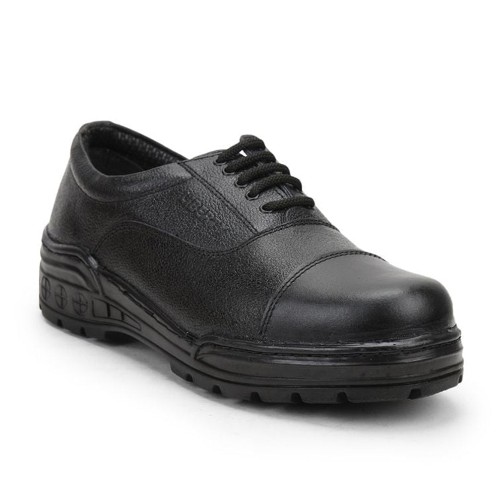 Buy Freedom Casual (Black) POLICE Leather Oxford Shoes VEER-3 By