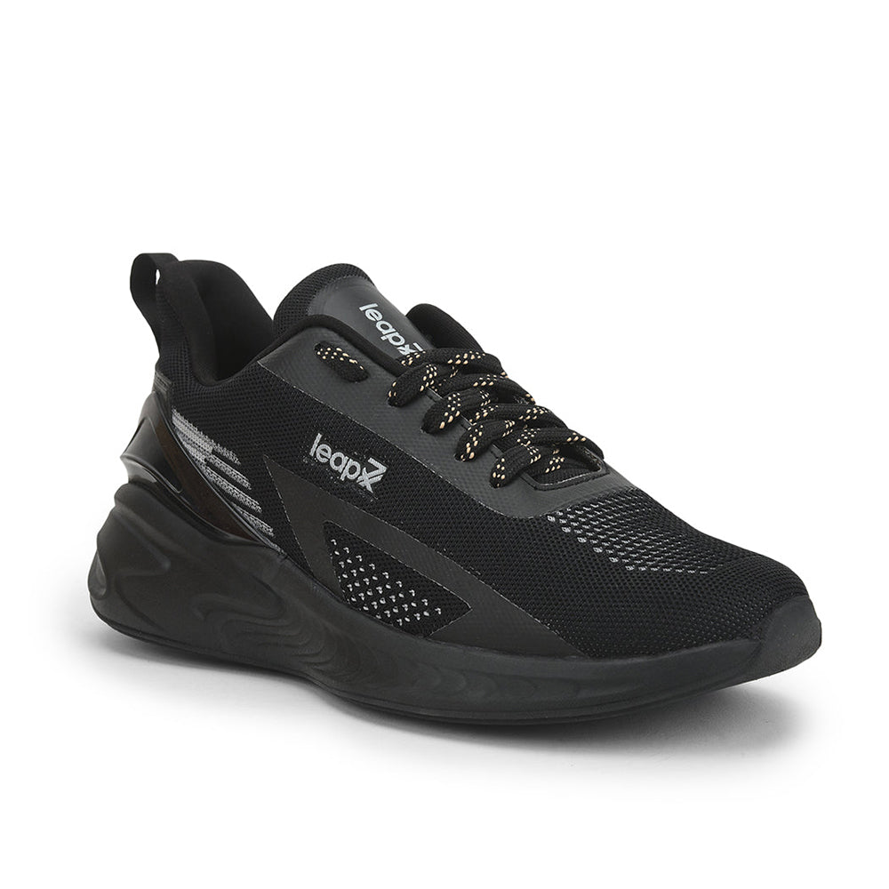 Leap7x Sports Lacing Shoe For Men Black REVOLVE By Liberty