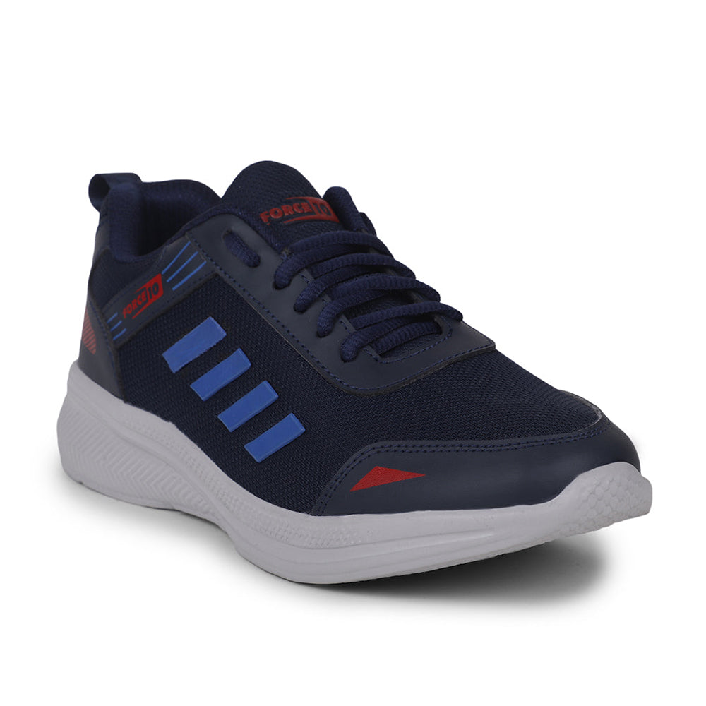 Buy Force 10 By Liberty Men PTRON-1EB N.Blue Sports Lacing Shoes