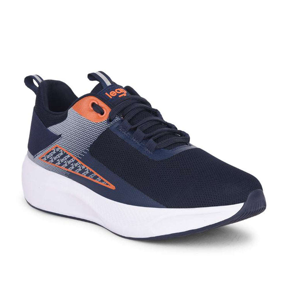 Buy Leap7x By Liberty Mens REACTIVE N. Blue Sports Lacing Shoes