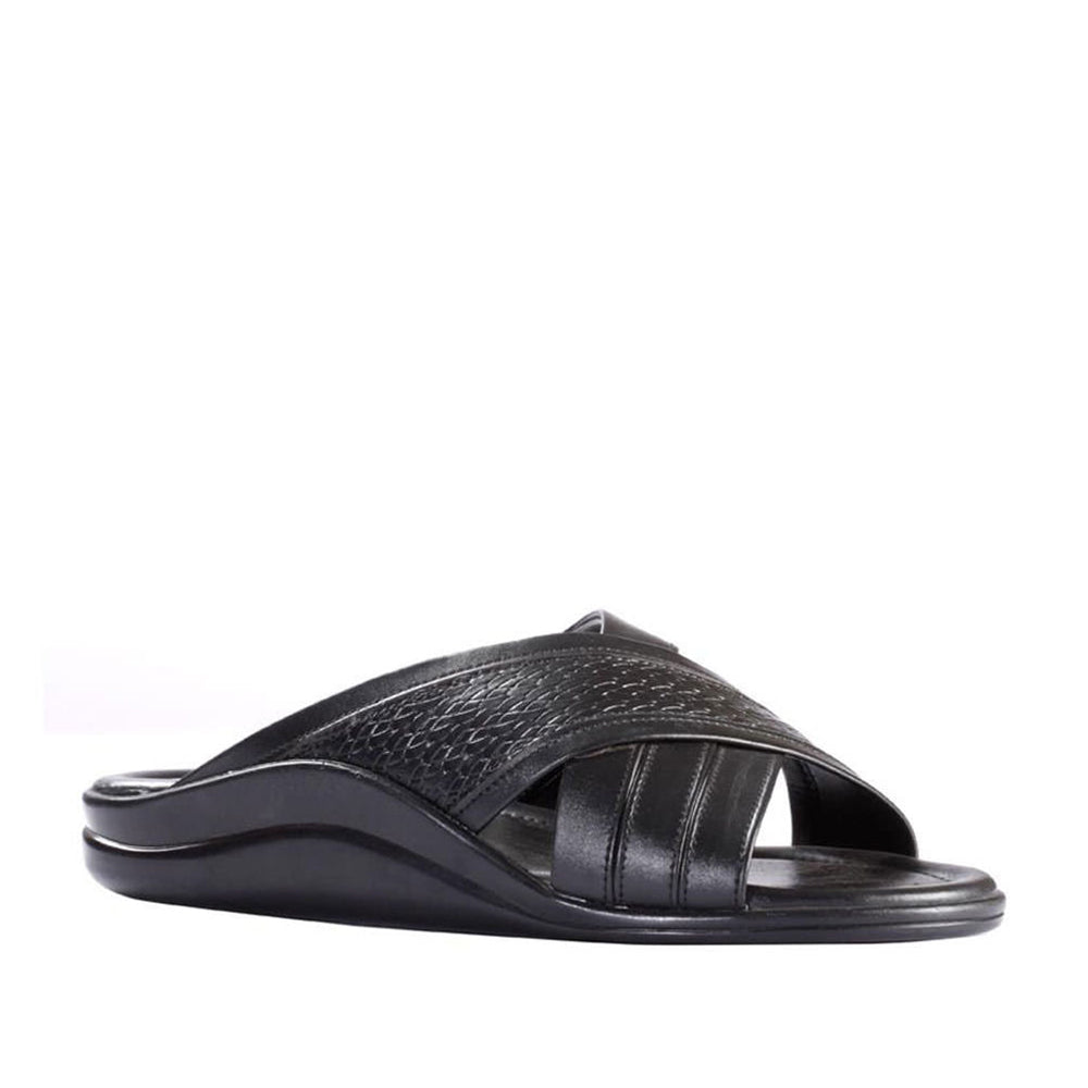 liberty coolers men's black slippers