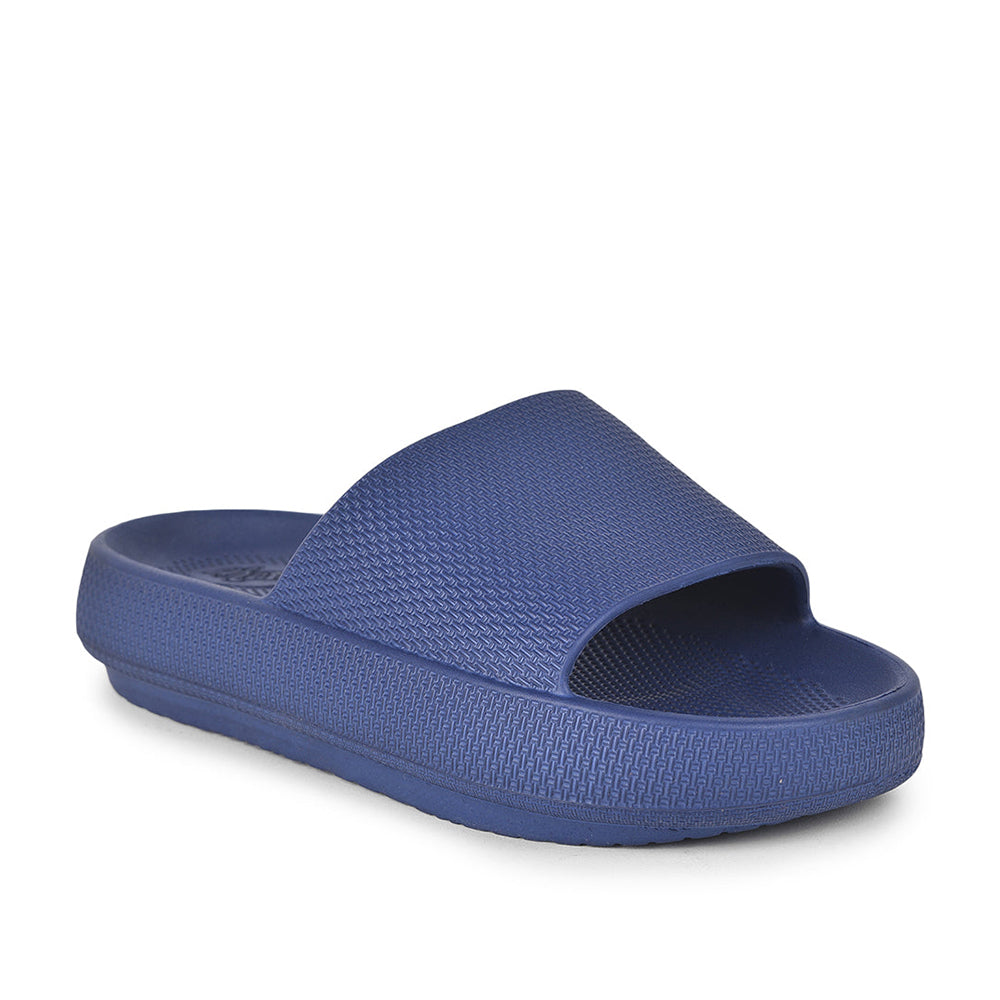 Buy A-HA By Liberty COMFYWALK1 Navy Blue Slides For Women