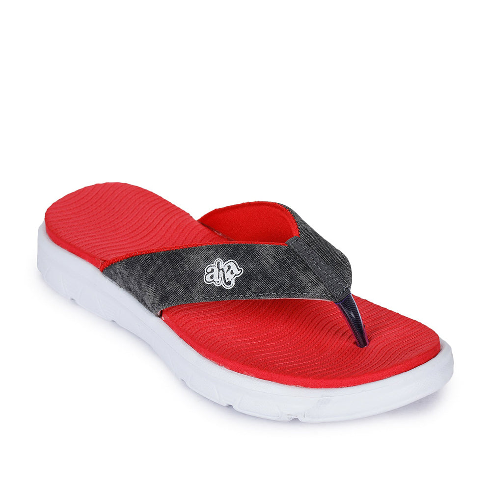 Buy A-HA Casual Red Slipper For Women Cushion-3N By Liberty