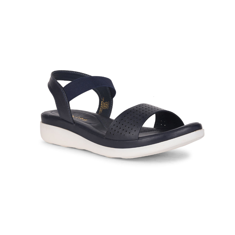 Flat Sandals Buy Navy Sandals Healers Navy Blue Casual Sandal