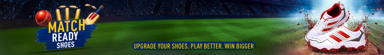 Cricket Season Shoes Banner