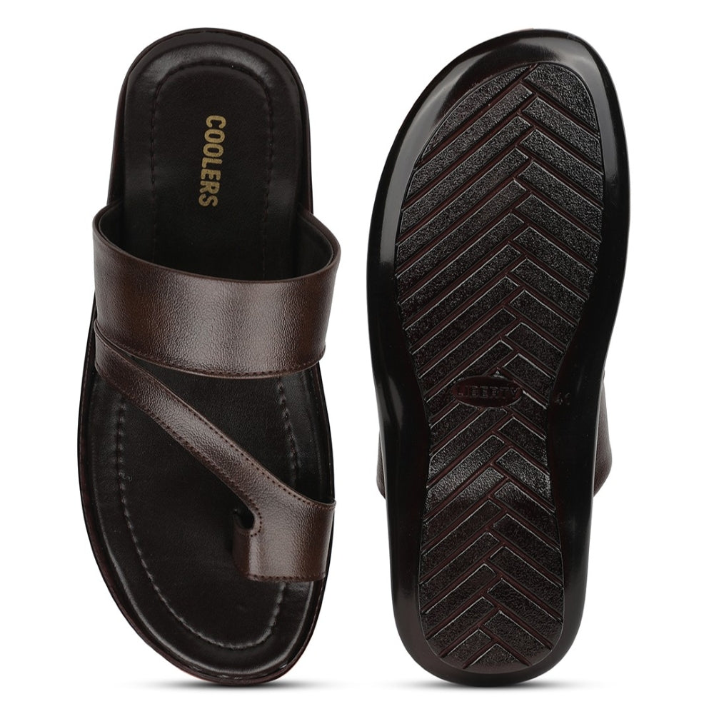 Coolers Brown Casual Slipper For Men COOL99-701 