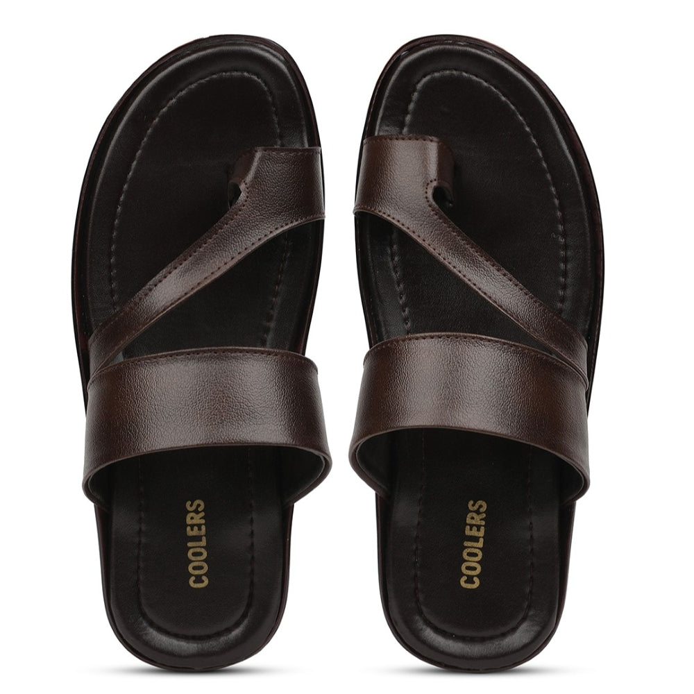 Coolers Brown Casual Slipper For Men COOL99-701 