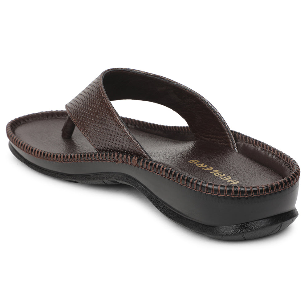 Healers Brown Casual Slipper For Men CSS-25 
