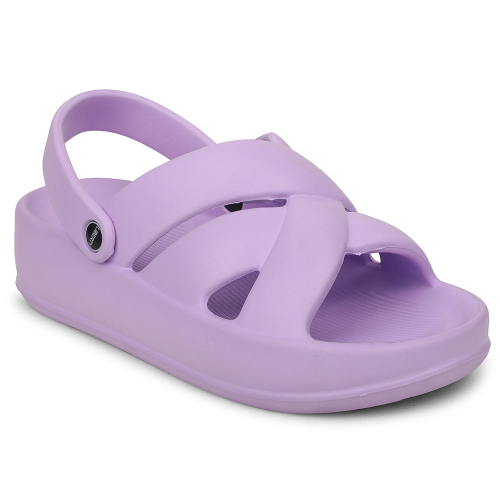 A-HA Purple Casual Slingback Clogs For Women FDL-1 