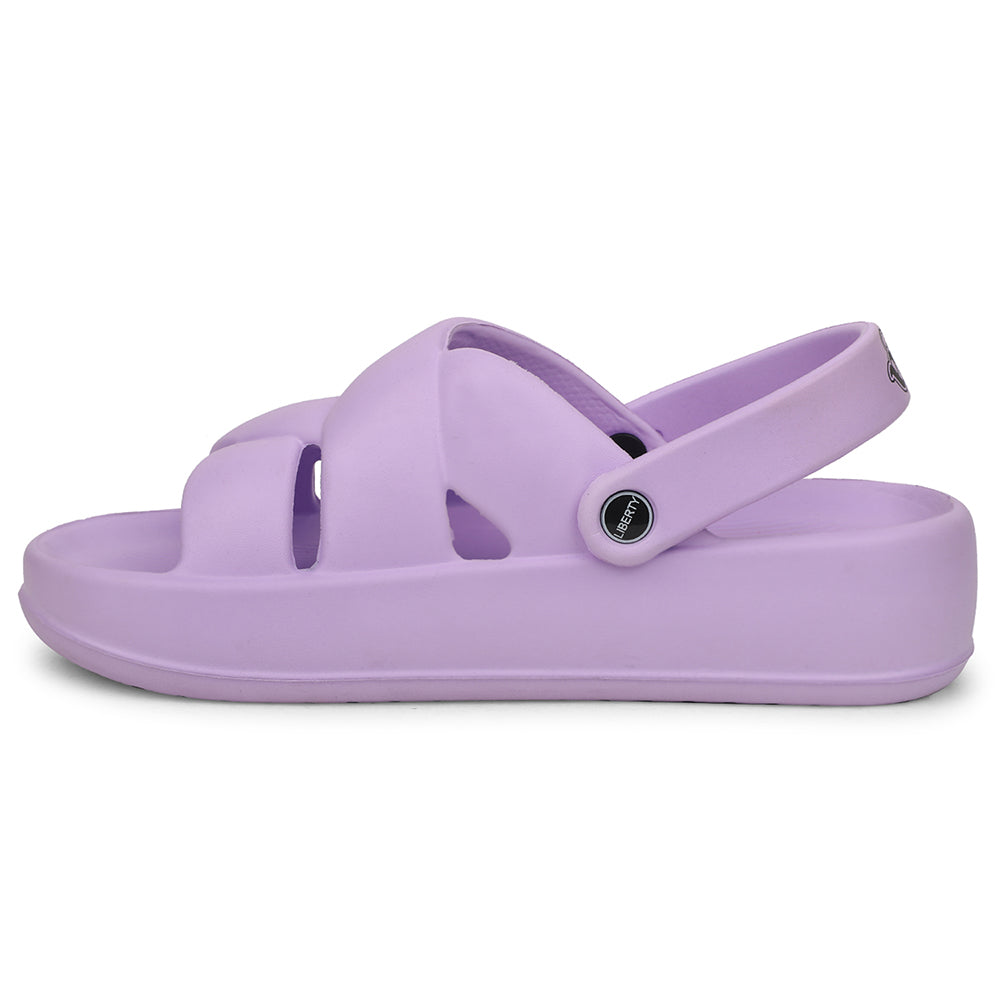 A-HA Purple Casual Slingback Clogs For Women FDL-1 