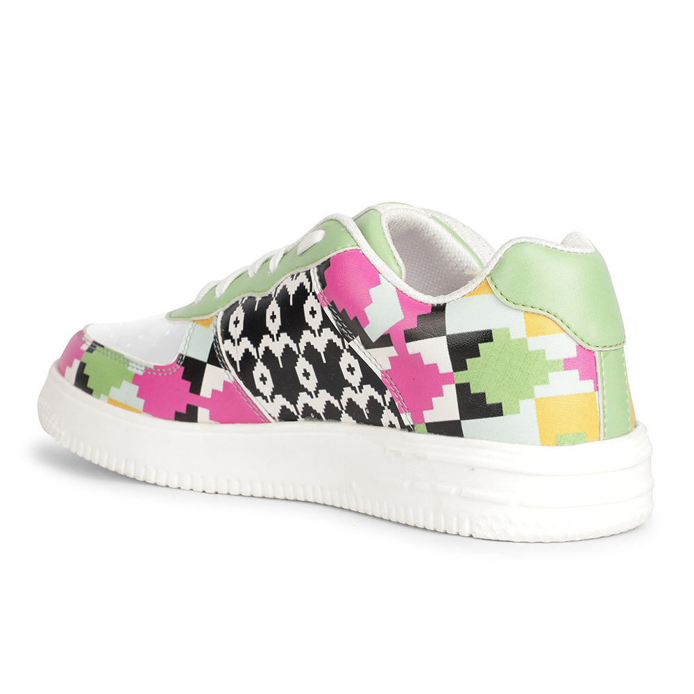 Buy Leap7x White Himalayan Printed Sneakers For Men MJH-M02