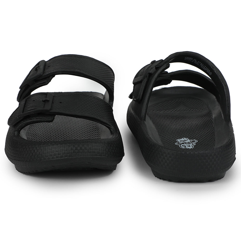 A-HA Black Casual Sandal For Men GMF-07E By Liberty