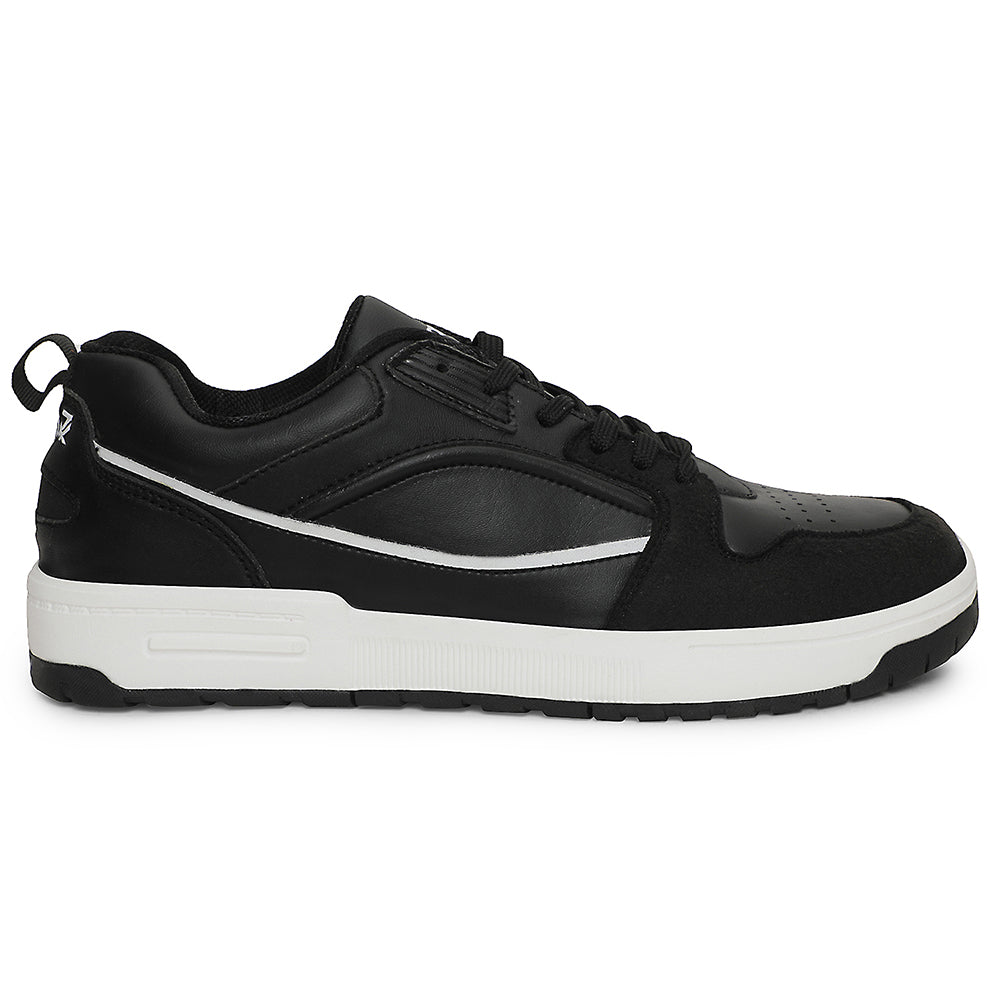 lupus  Buy Leap7x Black Casual Lacing Sneakers For Men LAPON-1E By Liberty