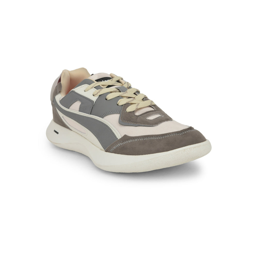 Leap7x Lacing Cream Casual Shoes For Men MENTOR By Liberty