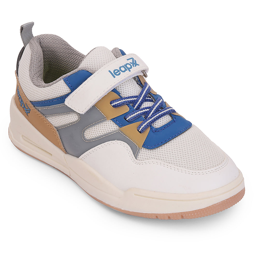 Buy Leap7x White Casual Non Lacing Sneakers For Kids ENVY-5VE By