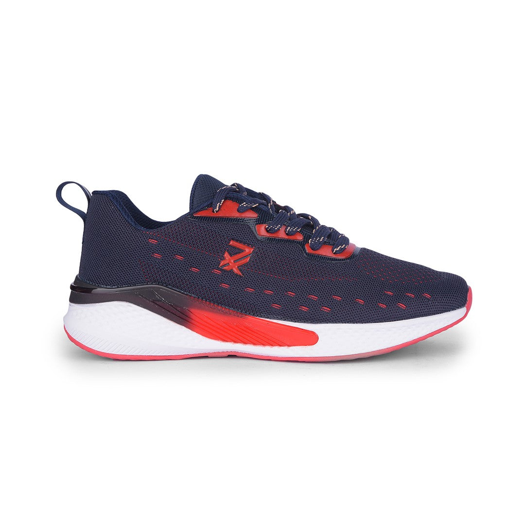 Buy Leap7x By Liberty Men MALINGA Navy Blue Sports Lacing Shoes