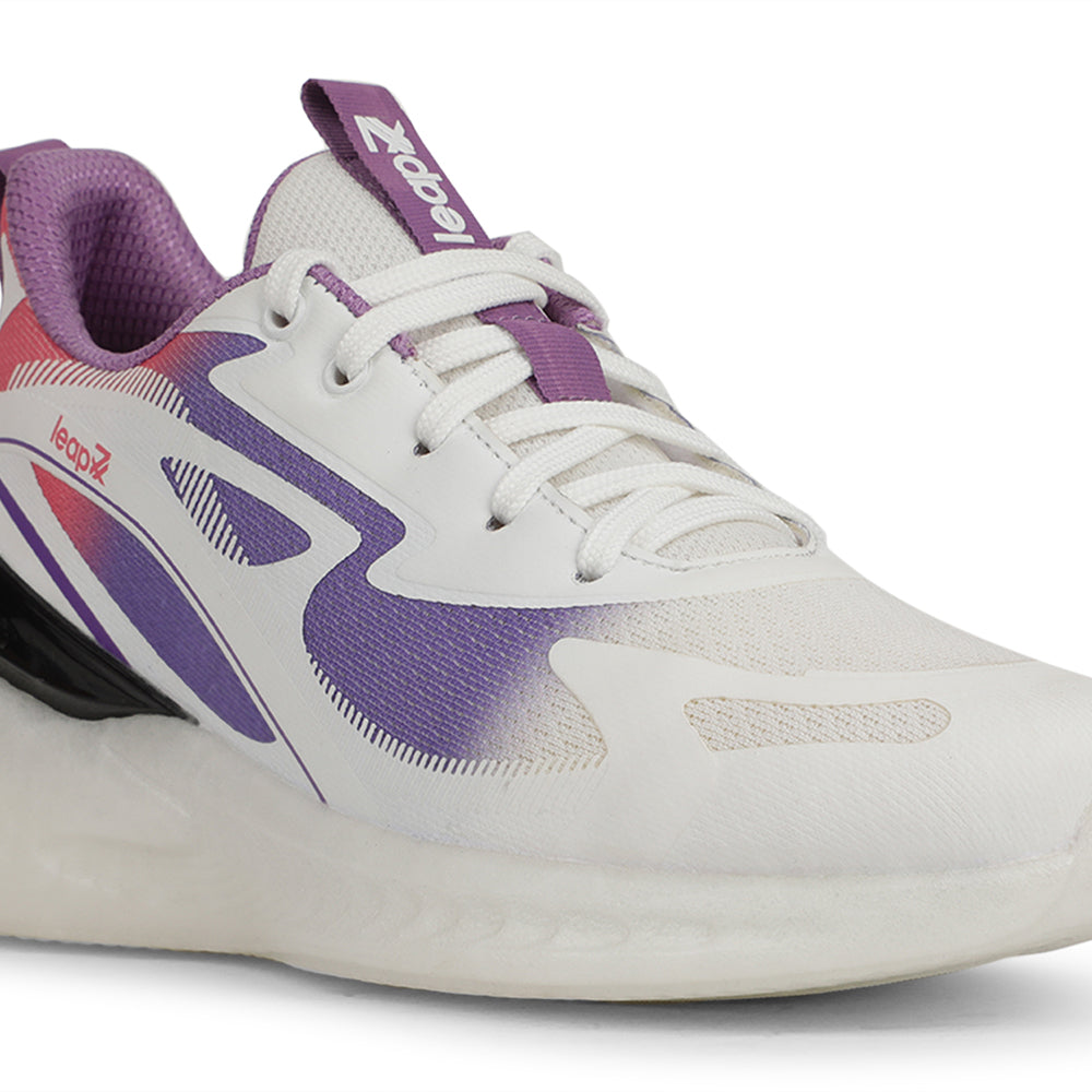 Buy Leap7x Purple Sports Walking Shoes For Men HUNKES-1E