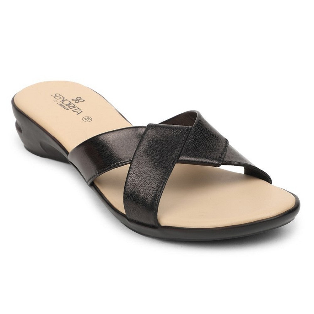 Senorita Brown Casual Slipper For Women AGL-113P 