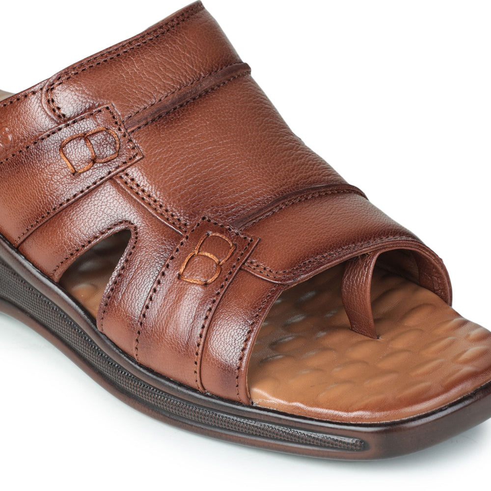 Coolers Casual (Tan) Slipper For Men 25-61 By Liberty