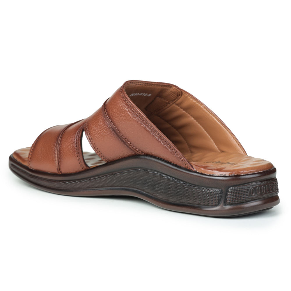 Coolers Casual (Tan) Slipper For Men 25-61 By Liberty