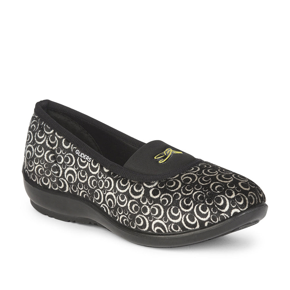 Gliders (White) Casual Ballerina Shoes For Women ELENA-172 By Liberty