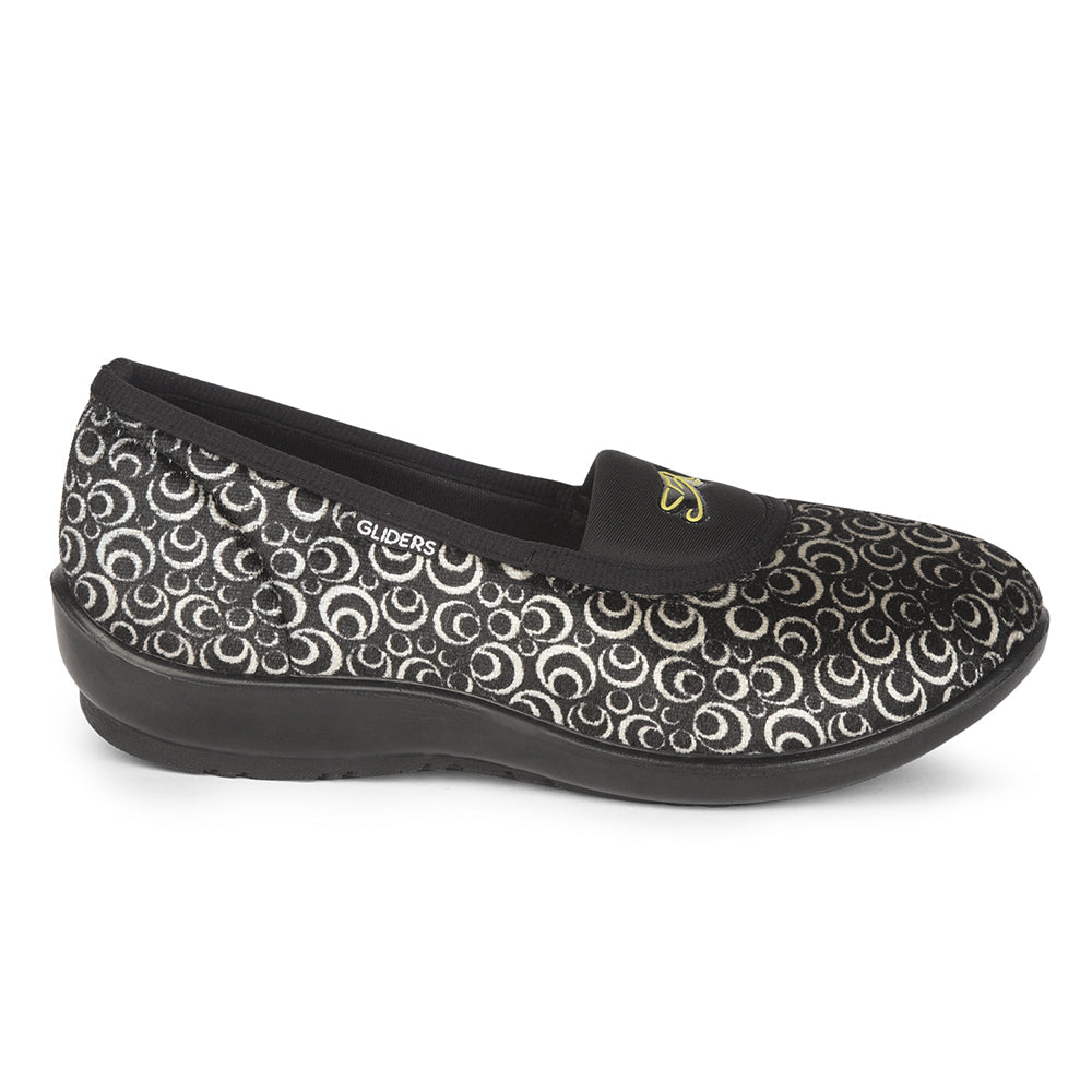 Gliders (White) Casual Ballerina Shoes For Women ELENA-172 By Liberty