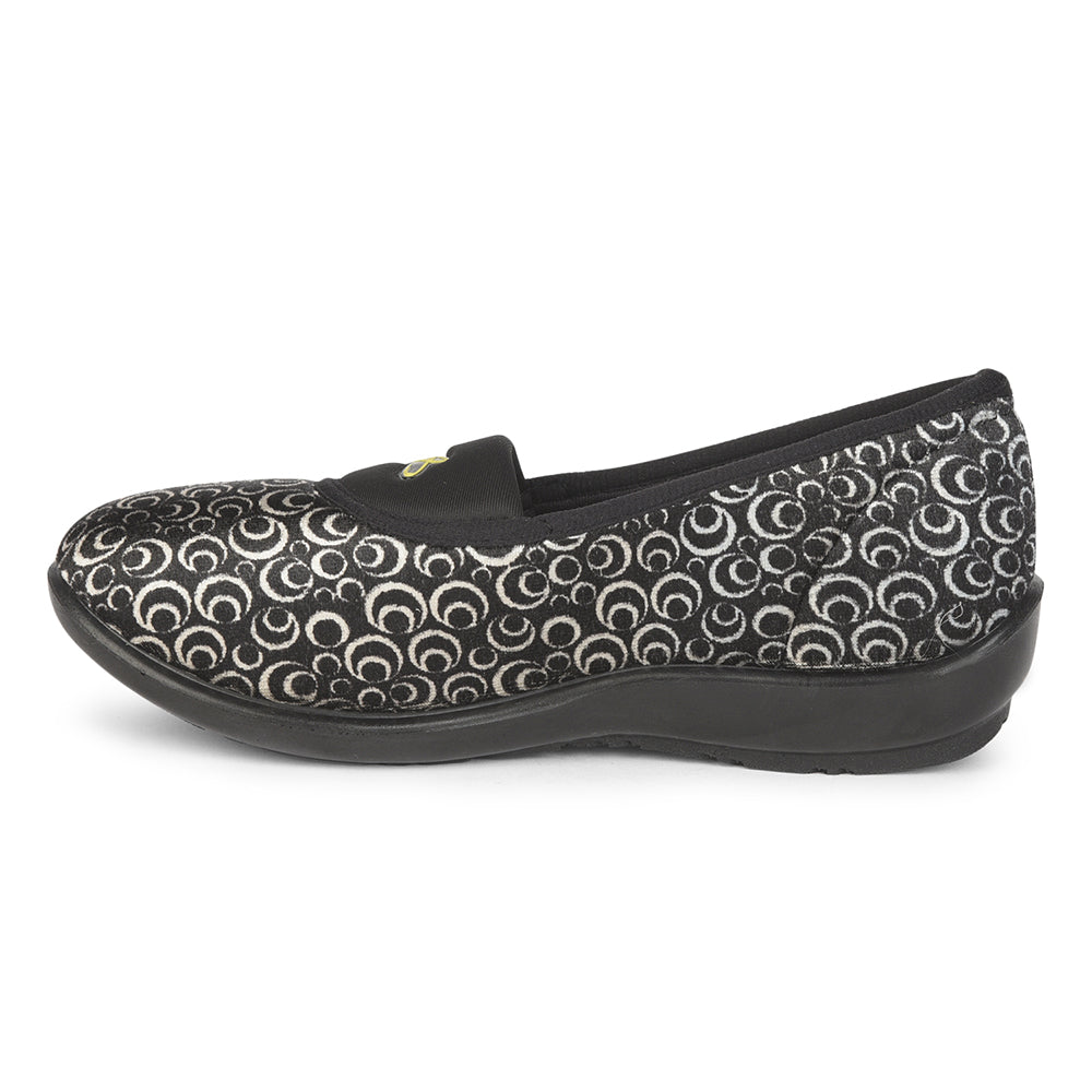 Gliders (White) Casual Ballerina Shoes For Women ELENA-172 By Liberty