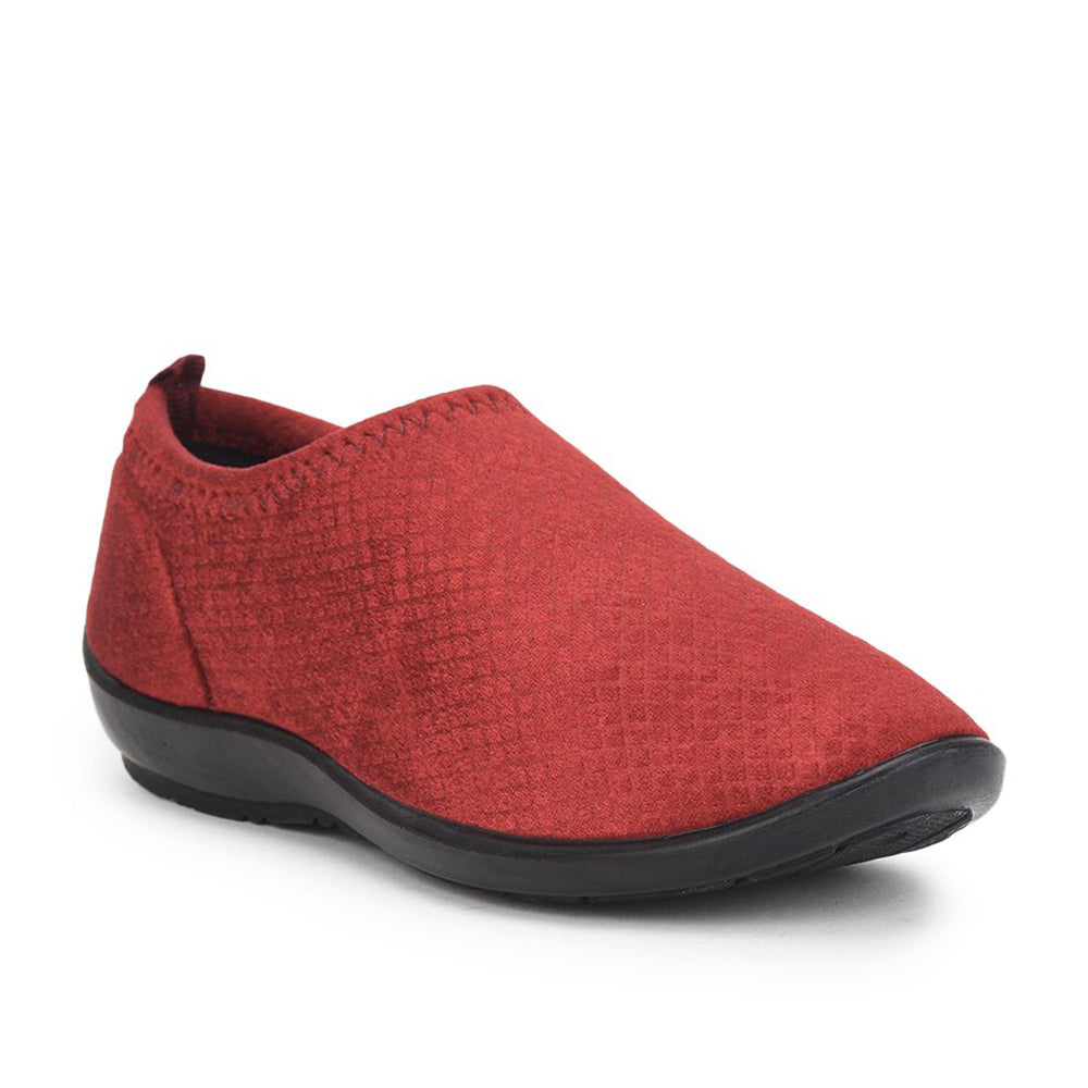 Gliders (Red) Casual Ballerina Shoes For Ladies Marina-162 By Liberty