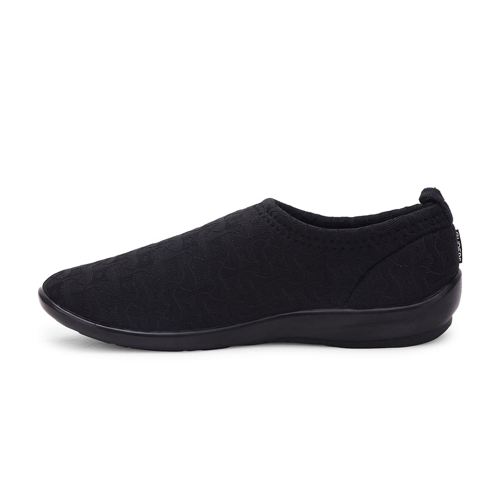 Gliders by Liberty Ladies MARINA-22 Black Casual Ballerina