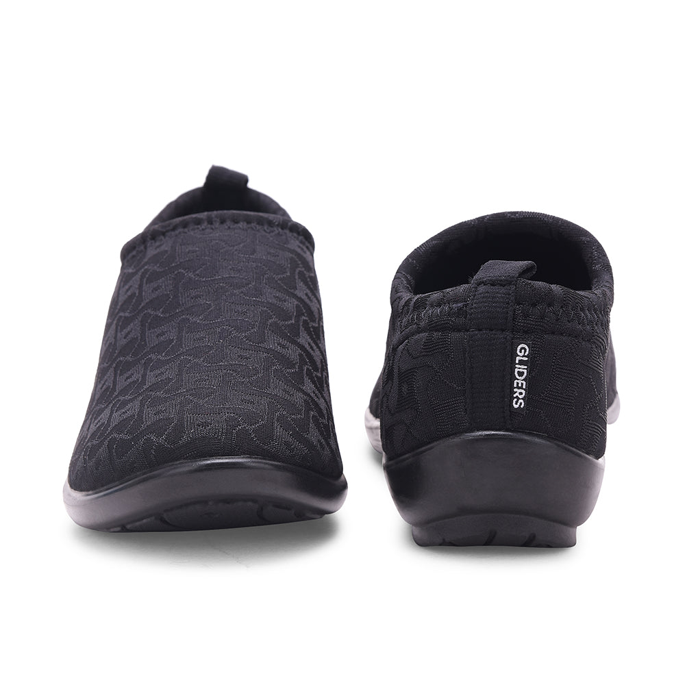 Gliders by Liberty Ladies MARINA-22 Black Casual Ballerina
