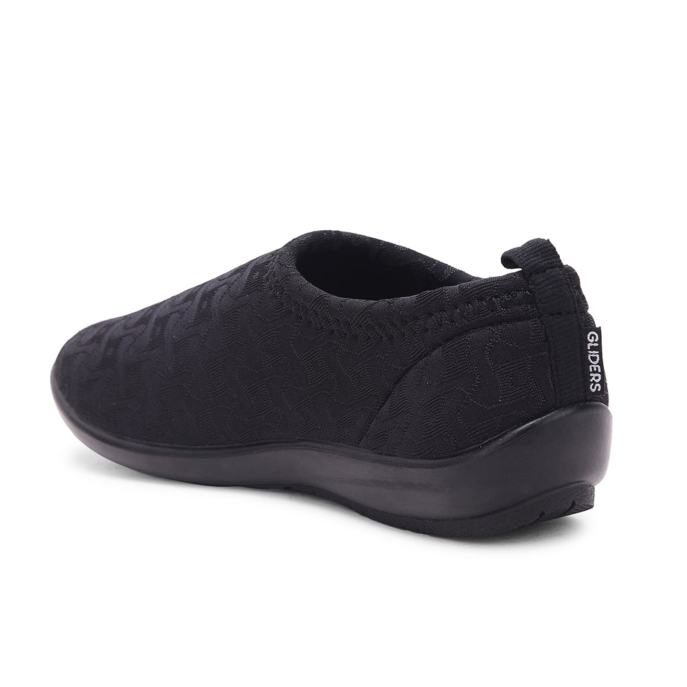 Gliders by Liberty Ladies MARINA-22 Black Casual Ballerina