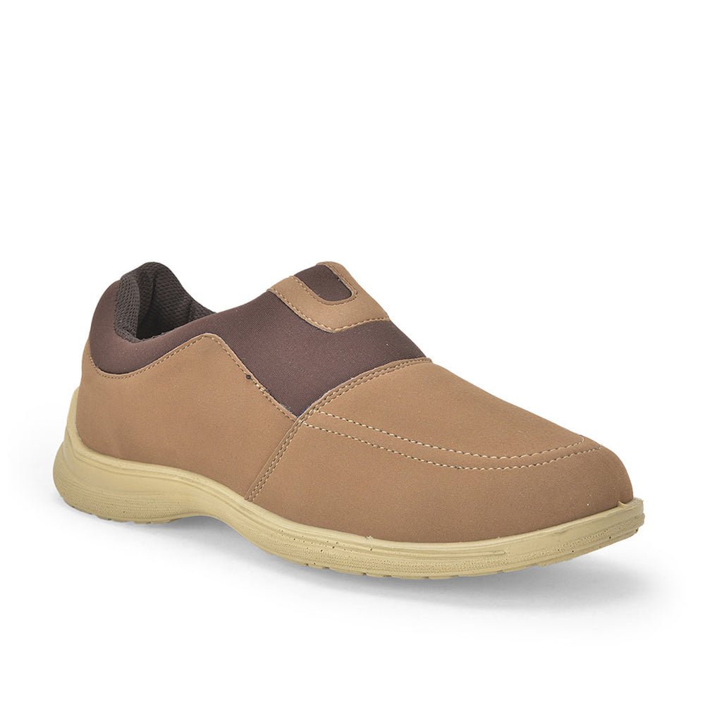 Force 1 Men's Tan Casual Non Lacing (STEPHEN-22)