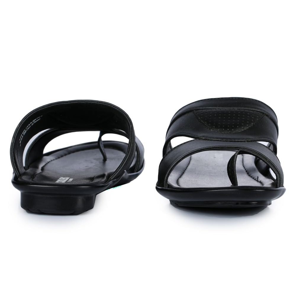Coolers Casual (Black) Slippers For Men COOL99-15 By Liberty