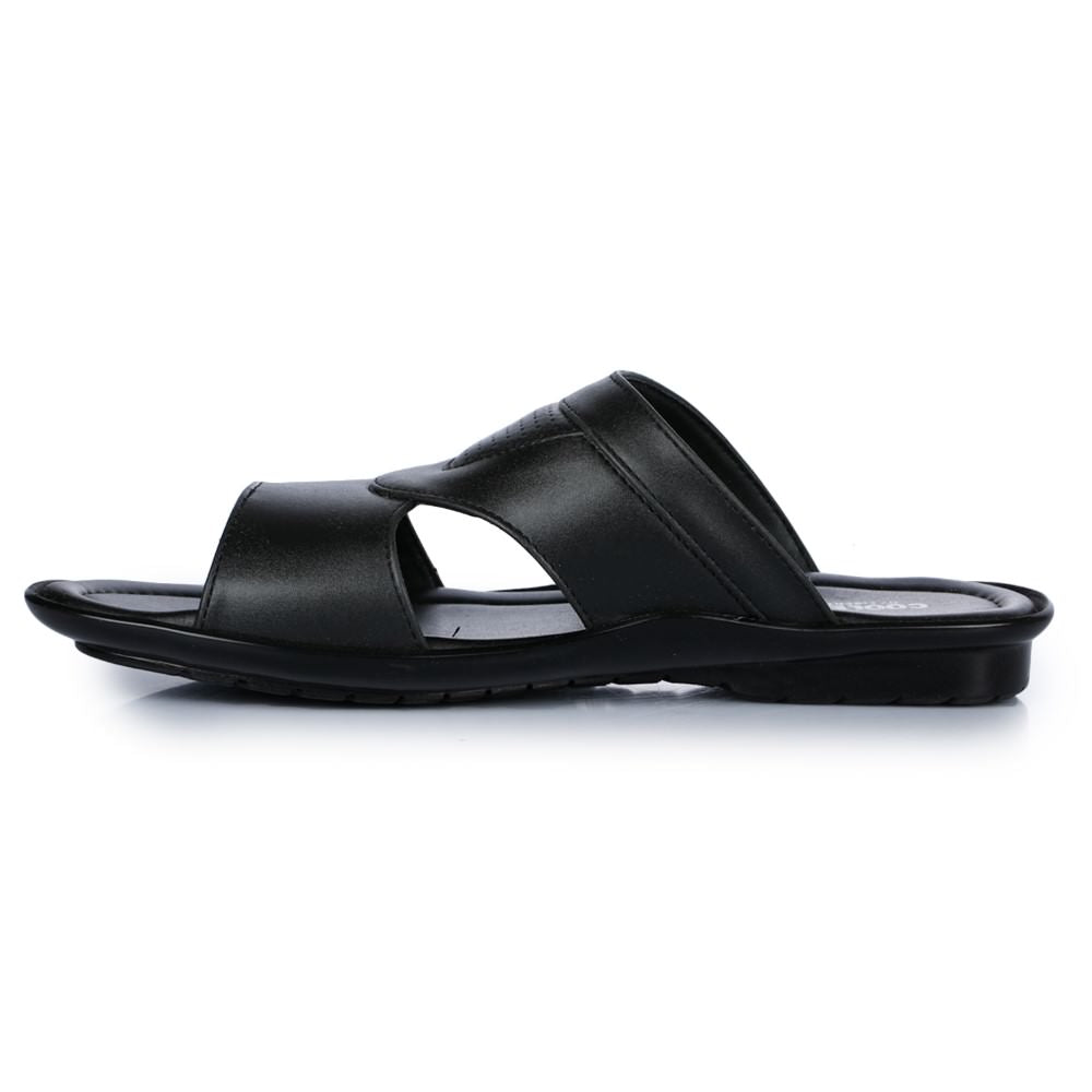 Coolers Casual (Black) Slippers For Men COOL99-15 By Liberty