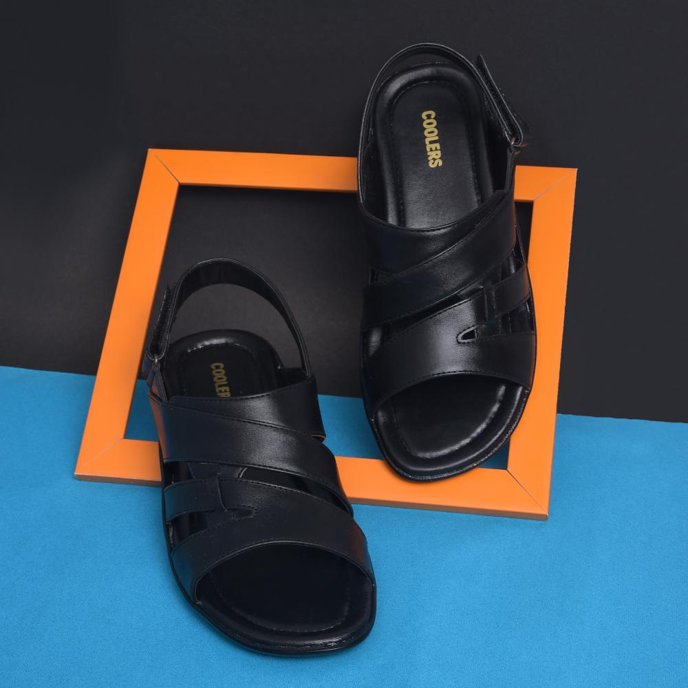 Coolers By Liberty COOL99-9 Mens Black Formal Sandal