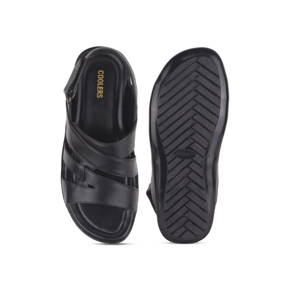 Coolers By Liberty COOL99-9 Mens Black Formal Sandal